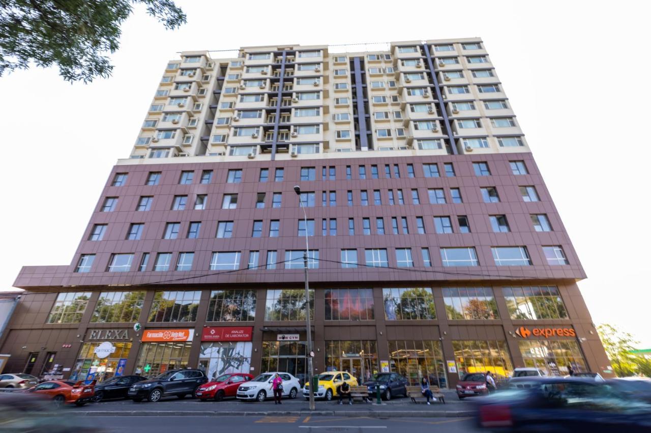 Aparthotel SIR Fundeni Tower Boekarest Buitenkant foto
